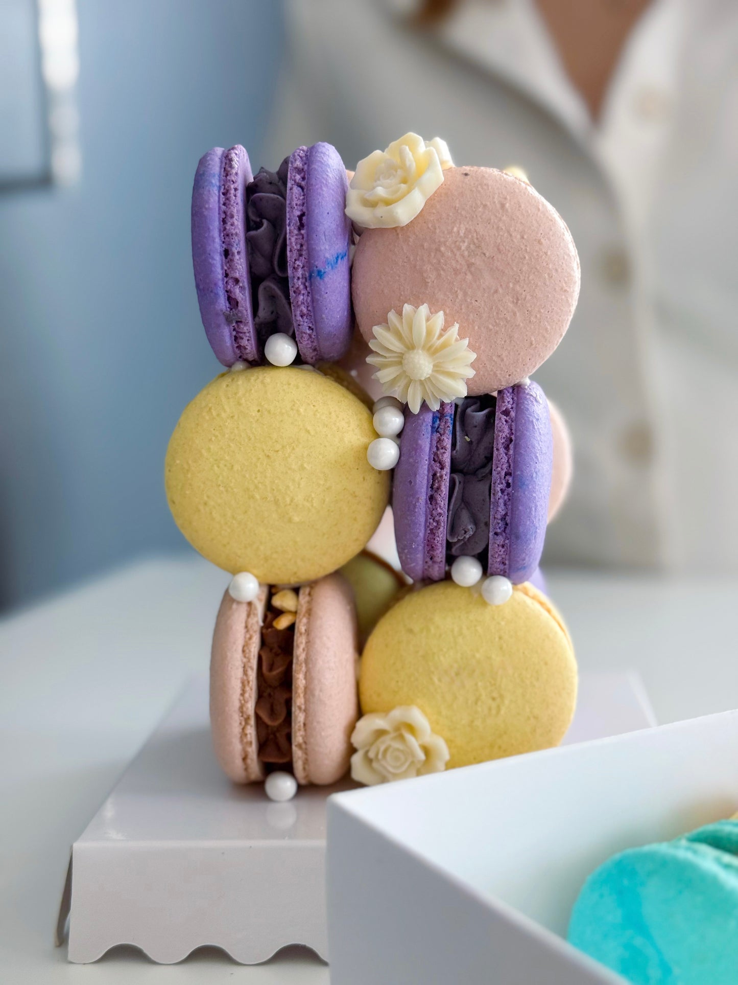 Macaron Cake Tower