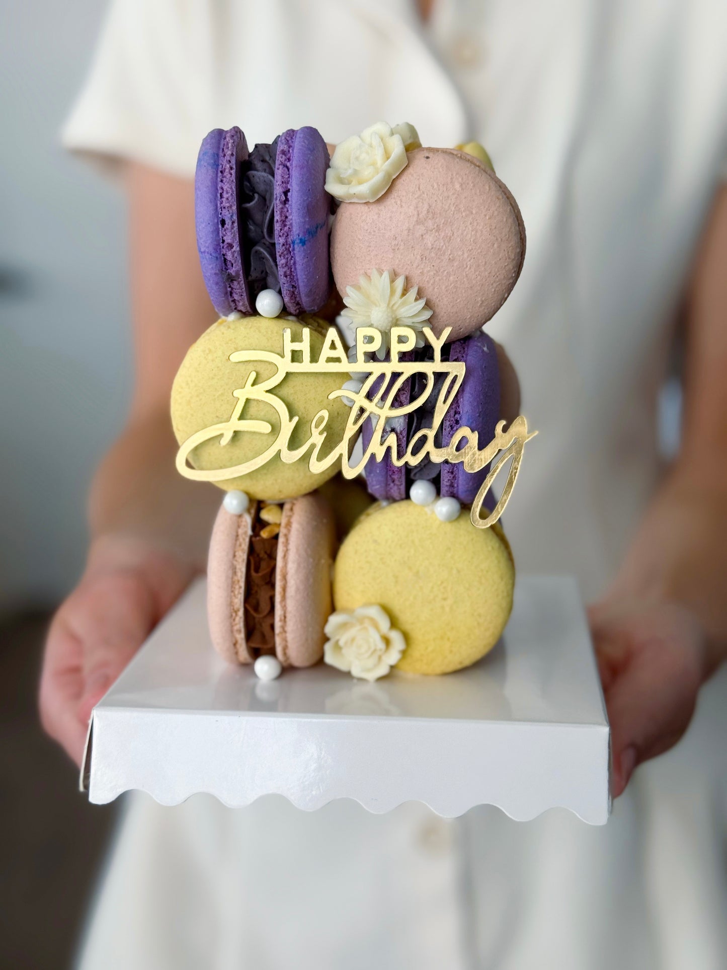 Macaron Cake Tower